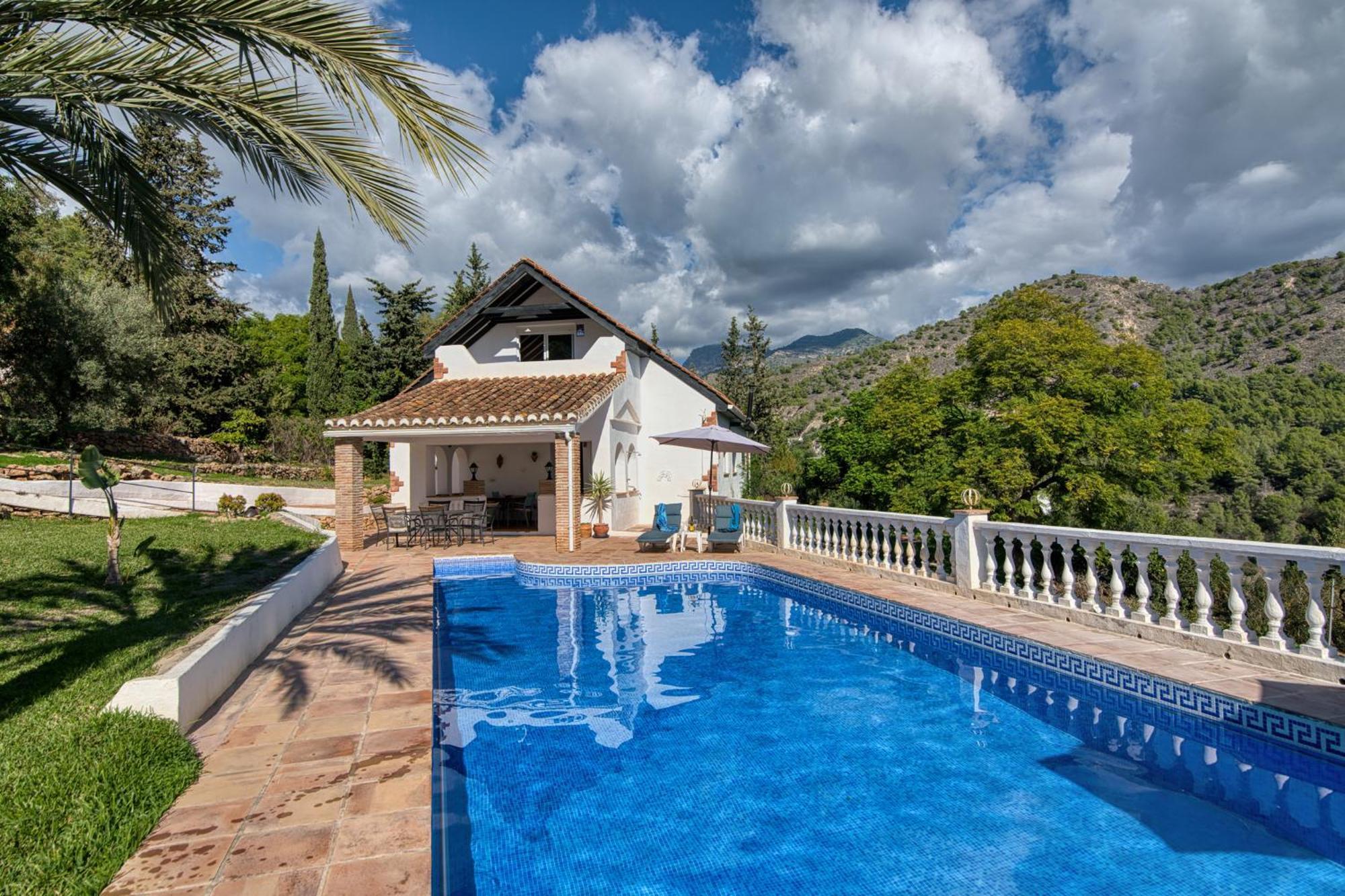 Villa Morera Bed & Breakfast Frigiliana Exterior foto