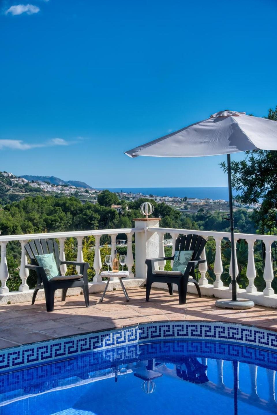 Villa Morera Bed & Breakfast Frigiliana Exterior foto